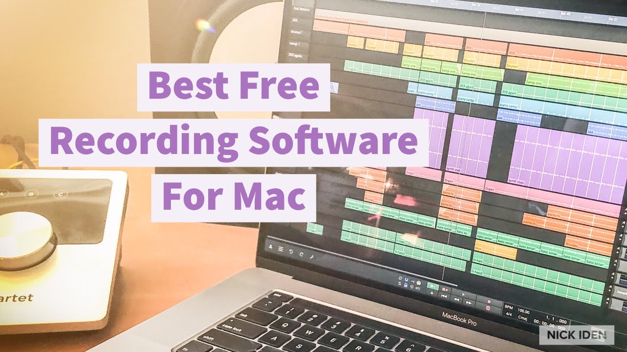 music recording software for mac free