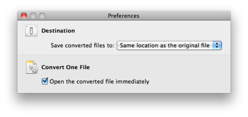 convert xls for mac